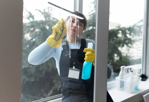 Nettoyage de vitres intérieures et extérieures à Herry